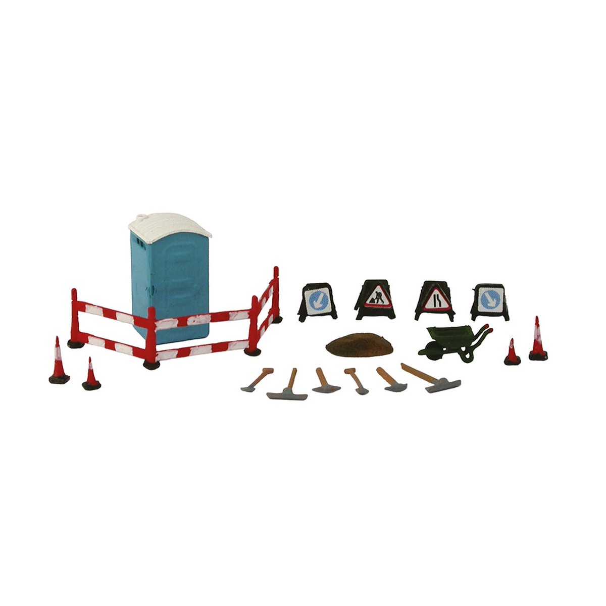 Scenecraft 379-308 Building Site Details and Tools Figures