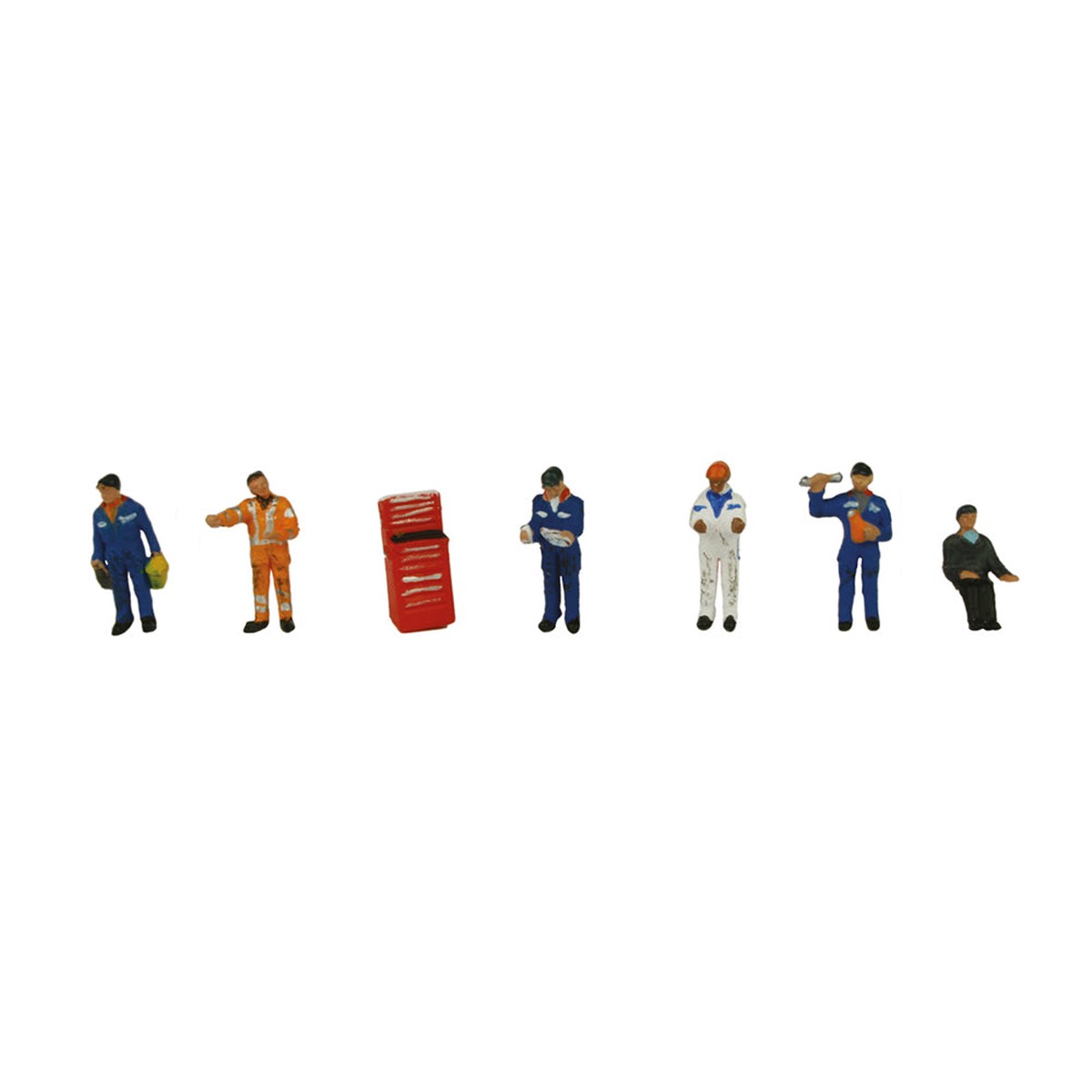 Scenecraft 379-311 Traction Maintenance Depot Workers Figures