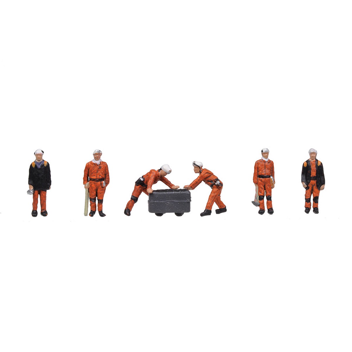 Scenecraft 379-313 1960/'70s Coal Miners Figures