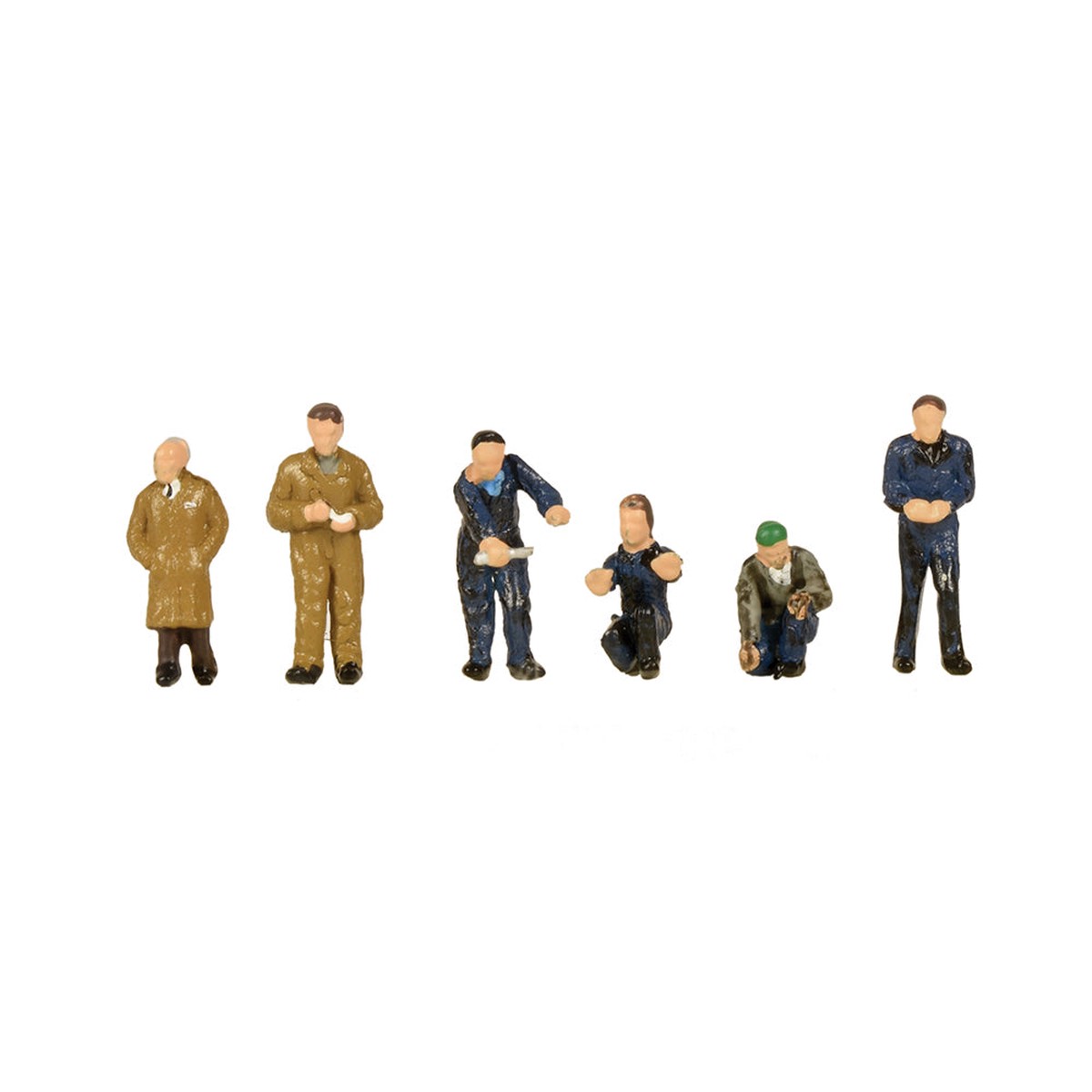 Scenecraft 379-316 Factory Workers & Foreman Figures