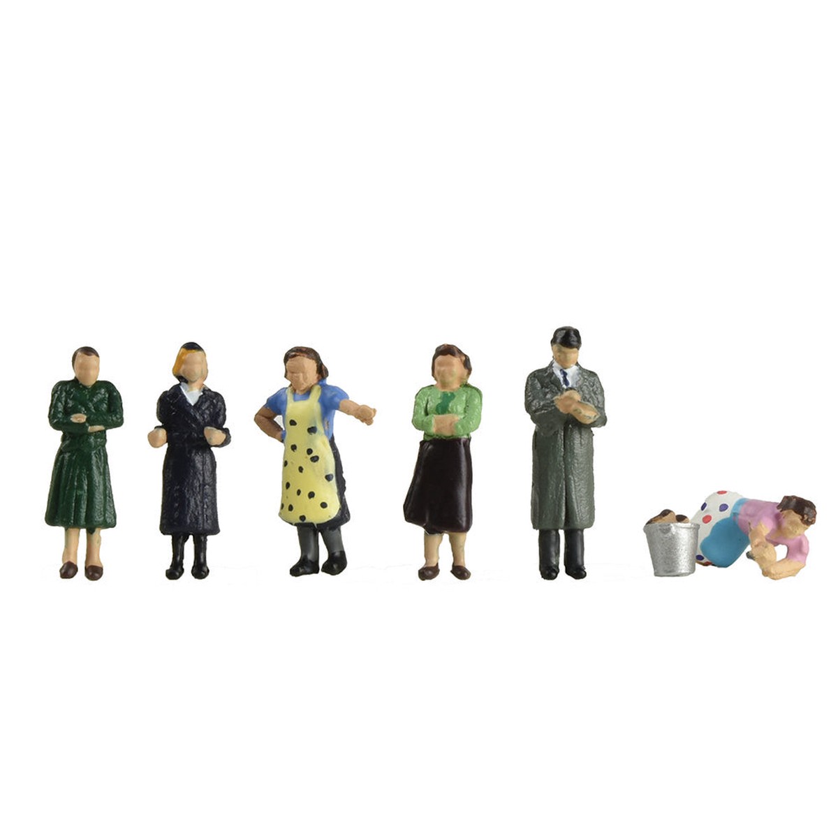Scenecraft 379-319 Suburban Street Scene Figures
