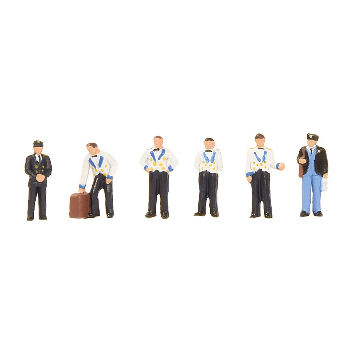 Scenecraft 379-322 Midland Pullman Stewards and Train Crew Figures