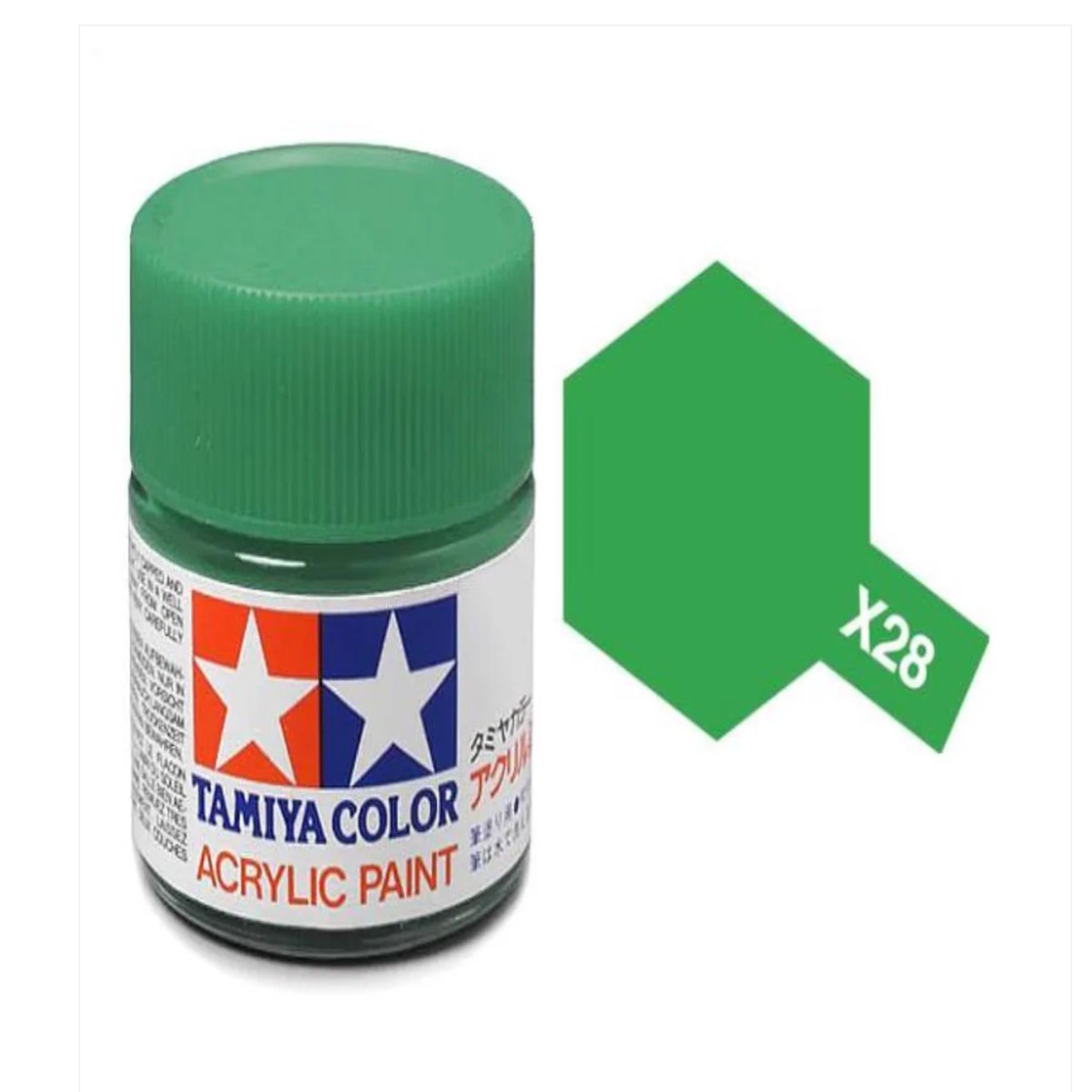 Tamiya Acrylic Paint 10ml - X28 Park Green