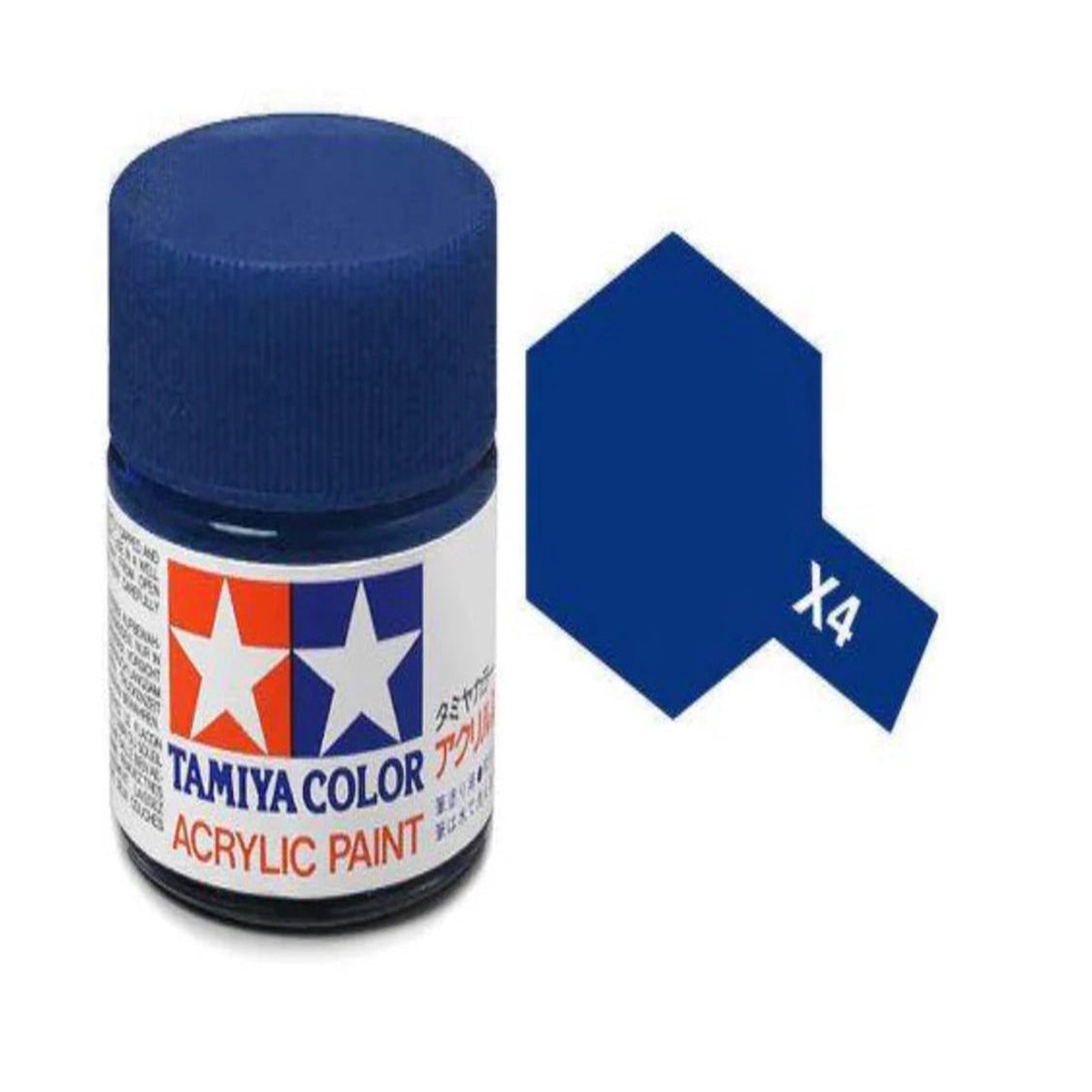 Tamiya Acrylic Paint 10ml - X4 Gloss Blue