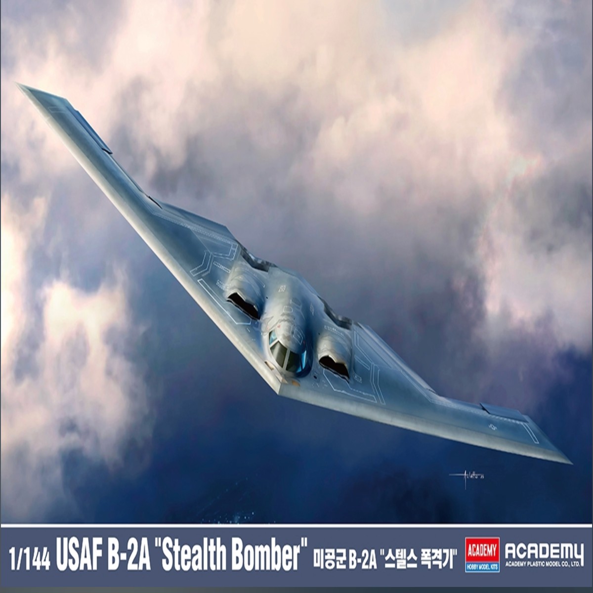 Academy 1/144 US Air Force B-2A Stealth Bomber