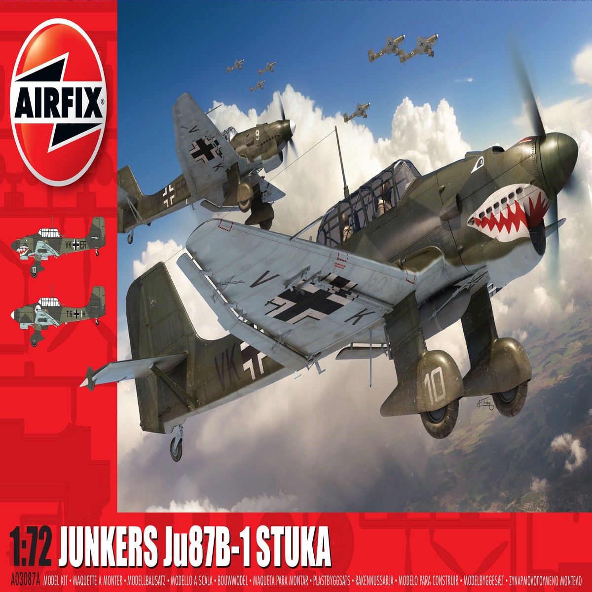 Airfix 1/72nd A03087A Junkers Ju87B-1 Stuka