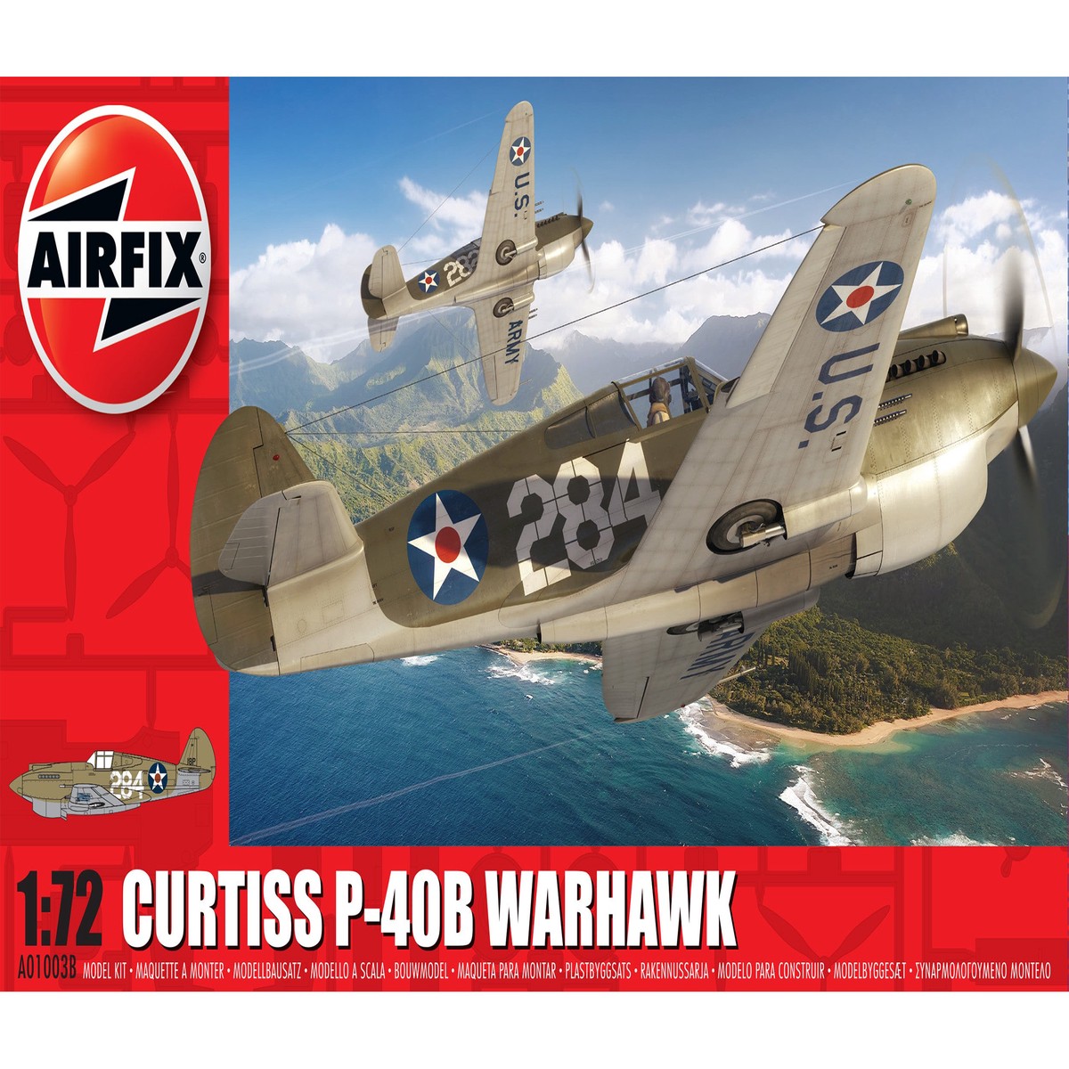 Airfix 1/72nd Curtiss P-40B Warhawk