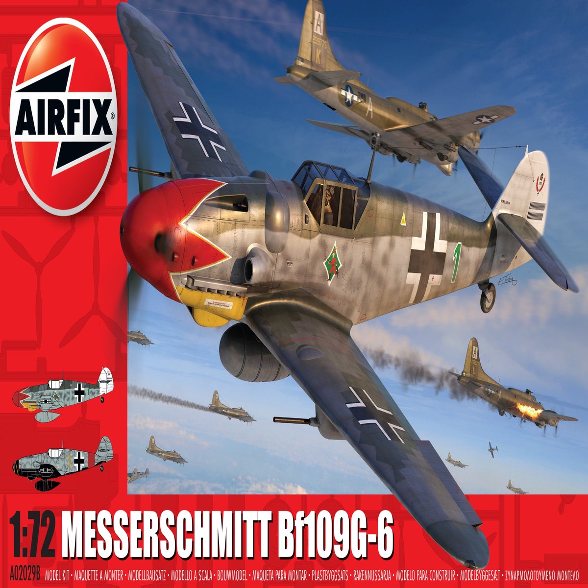 Airfix 1/72nd Messerschmitt Bf109G-6