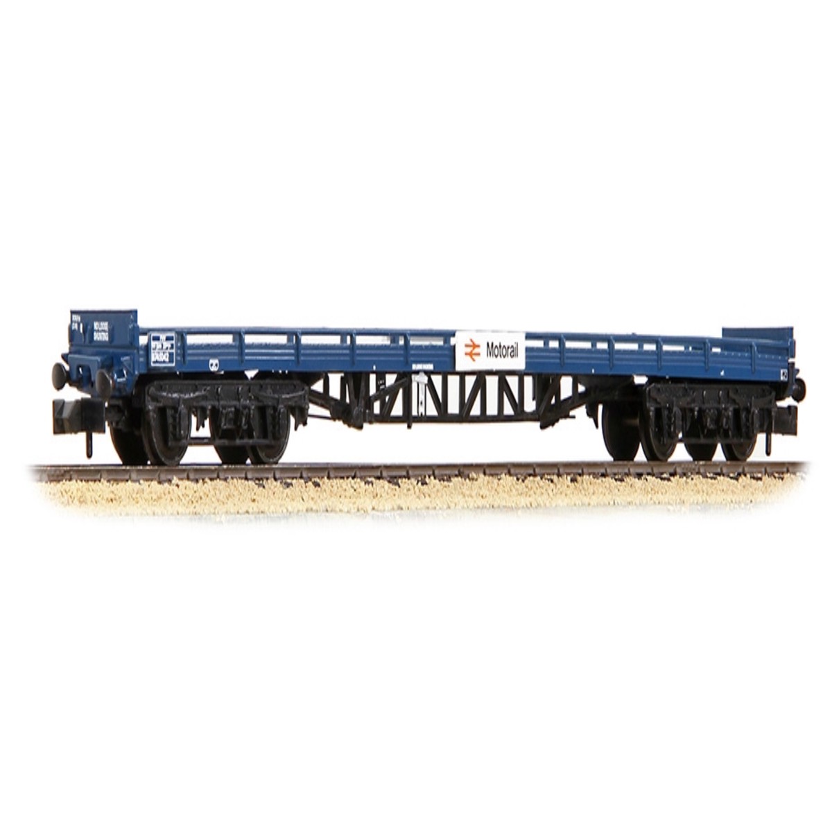 Bachmann BR FVV Carflat Wagon BR Blue 'Motorail' 377-401A