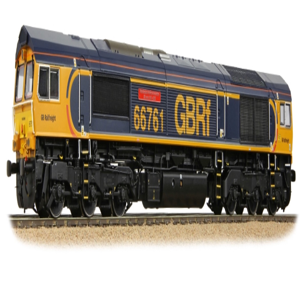 Bachmann Class 66/7 Diesel 66761 Wensleydale Railway Association – (Sound Fitted) – EA50-003SFX