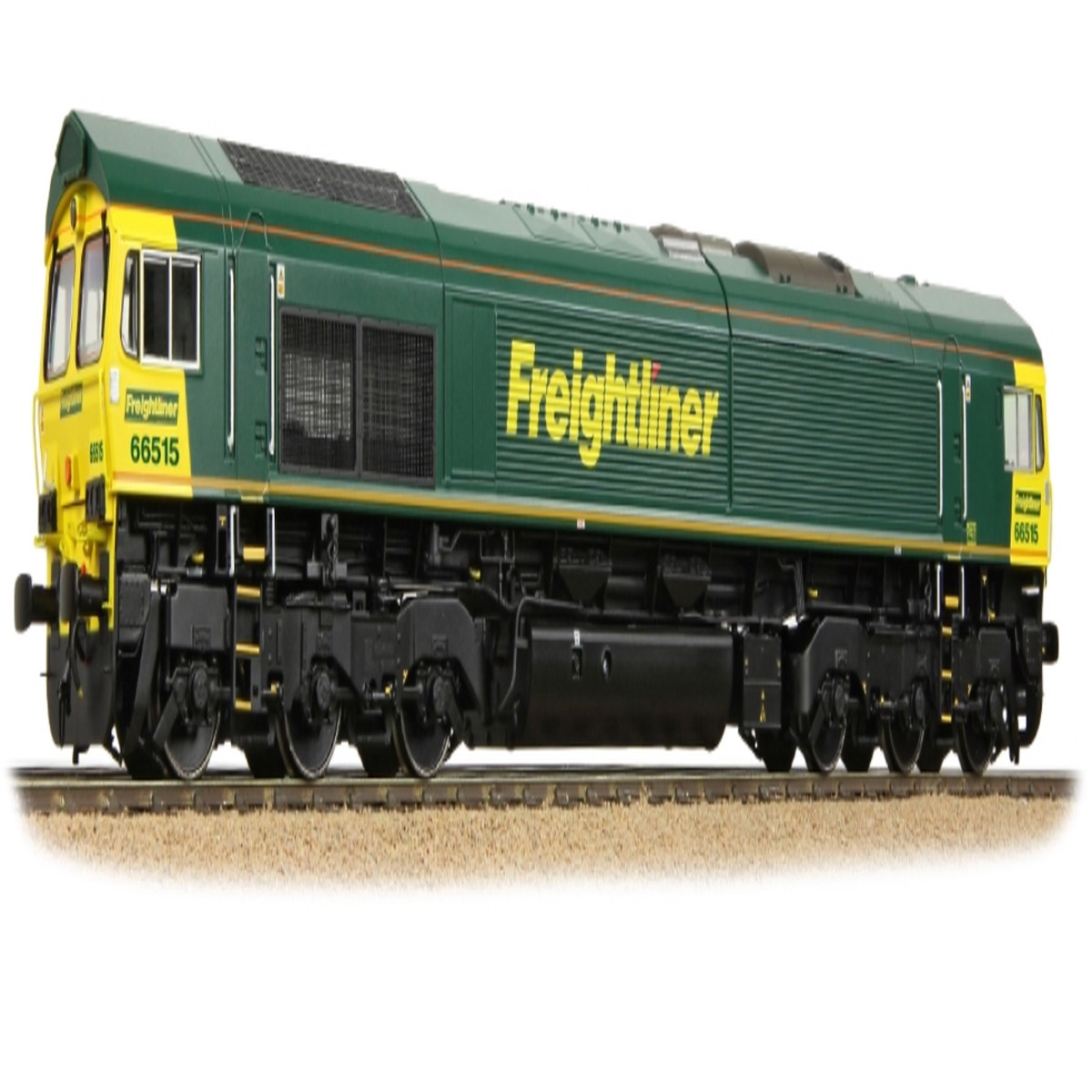 Bachmann Class 66 Diesel 66606 Freightliner Green Livery – (DCC Ready) – EA50-002