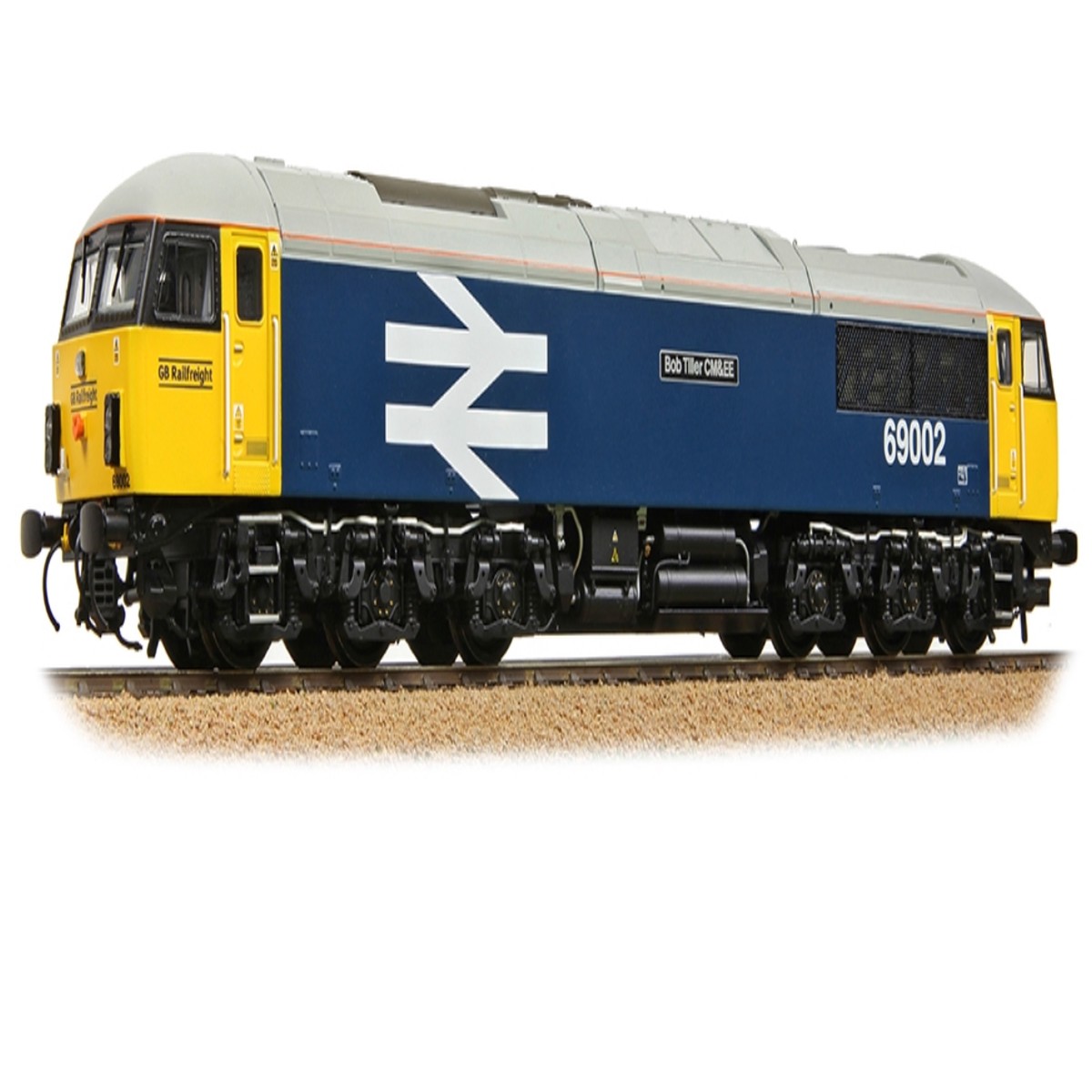 Bachmann Class 69 Diesel 69001 “Bob Tiller CM&EE” BR Blue (Large Logo) (GBRf) – (DCC Ready) – EA35-777