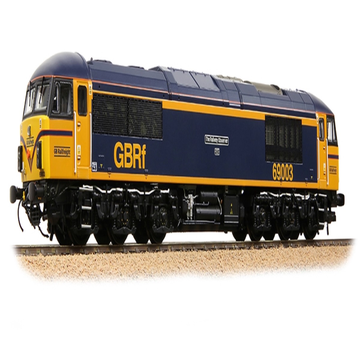 Bachmann Class 69 Diesel 69001 "The Railway Observer" GBRf - (DCC Ready) - EA35-778
