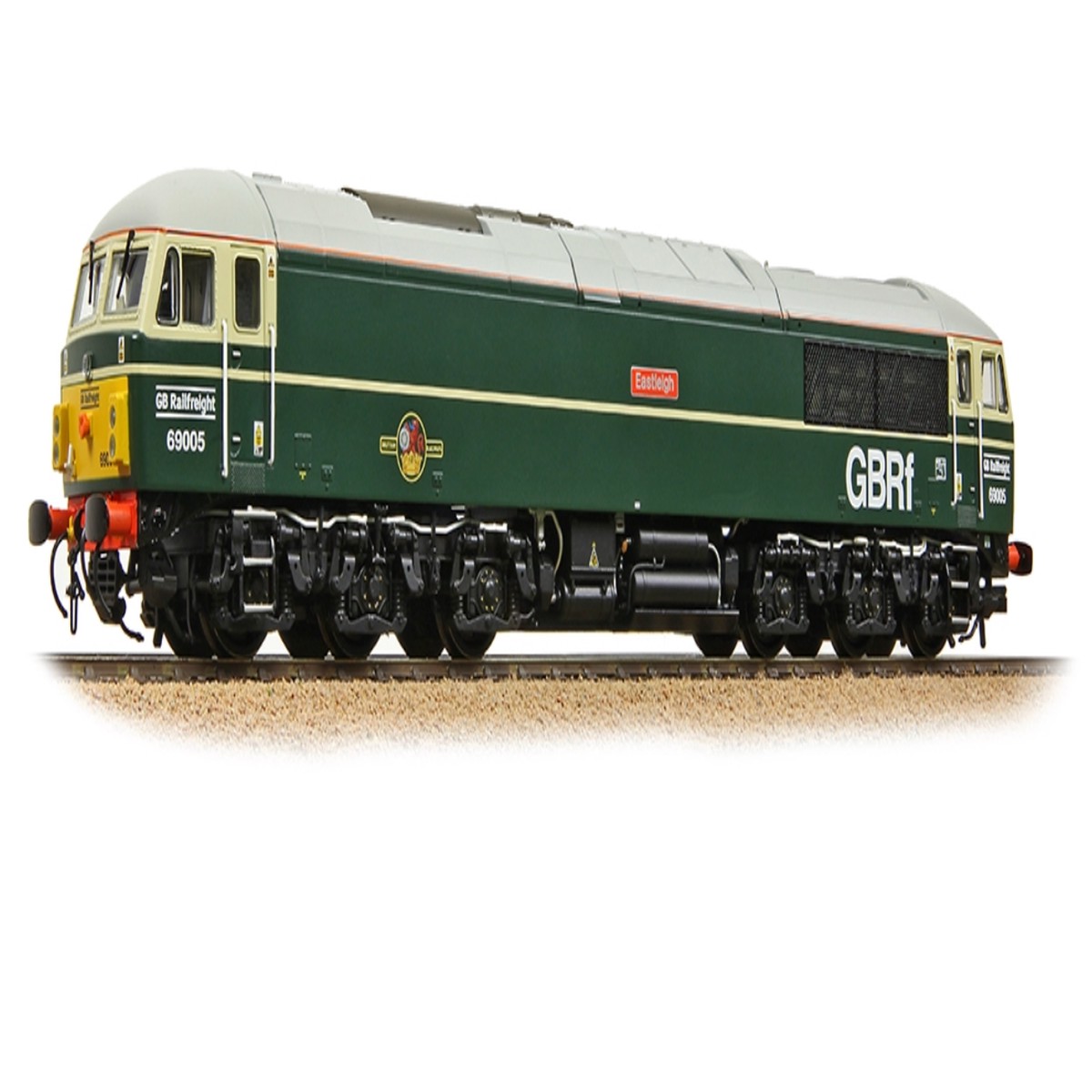 Bachmann Class 69 Diesel 69005 ‘Eastleigh’ BR Green (Late Crest) GBRf – (Sound Fitted) EA35-780SFX