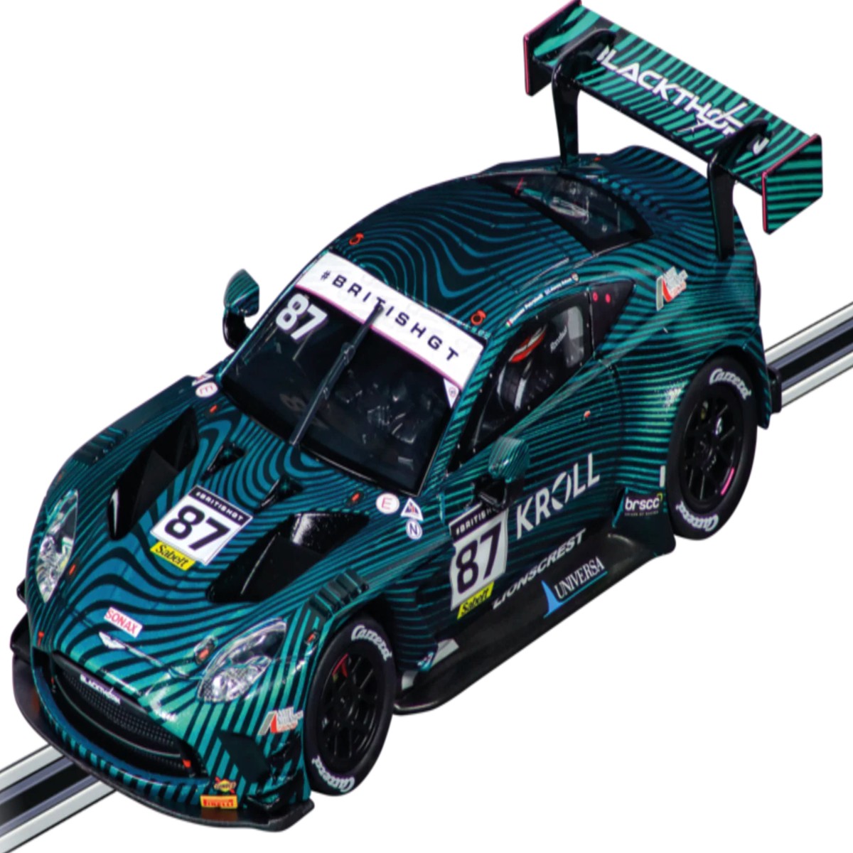 Carrera 1/32nd (Digital) Carrera 1/32nd Digital Cars Aston Martin Vantage AMR GT3 Evo "Blackthorn AMR No.87" British GT 2024