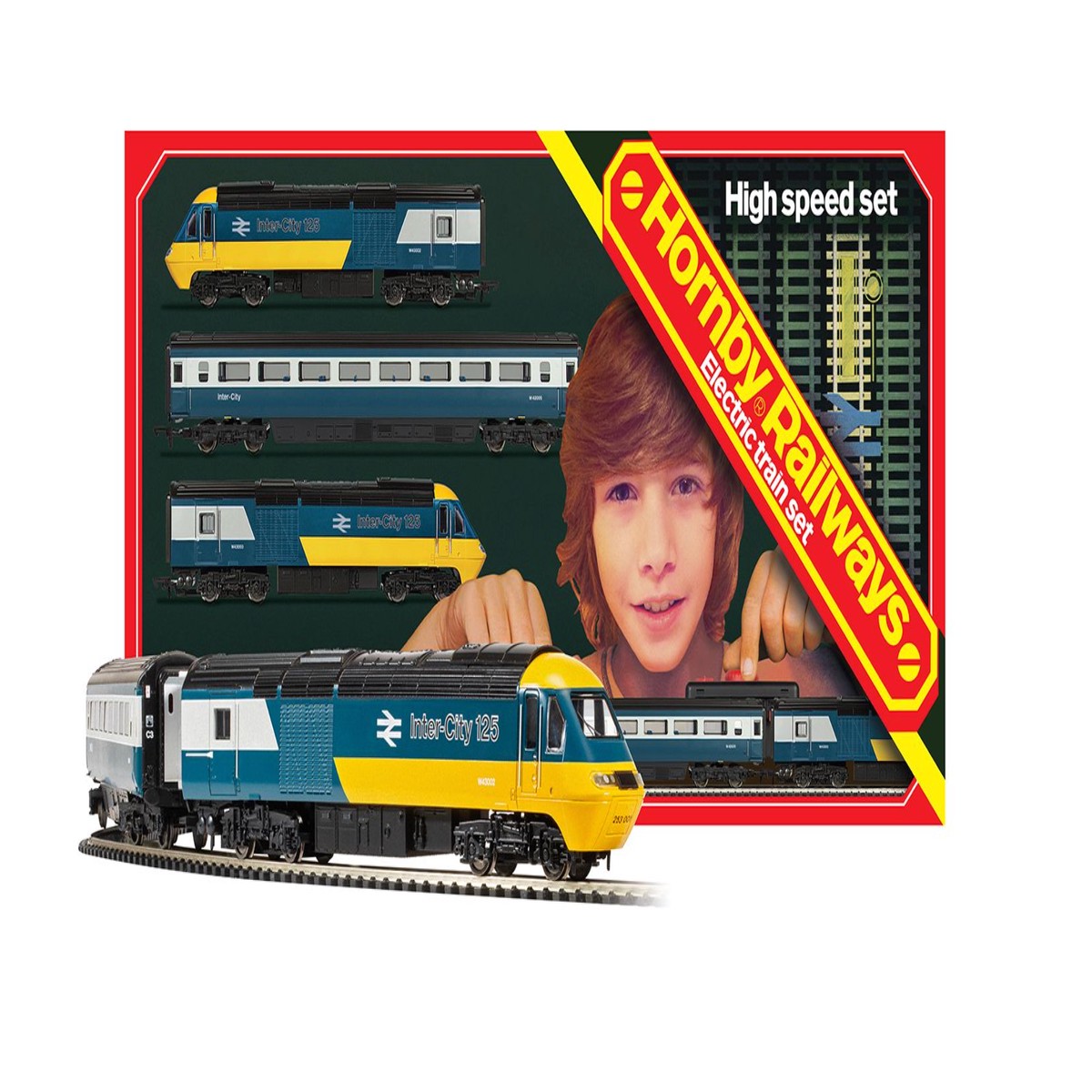 Hornby Hornby Railways B.R. High Speed Retro Train Set