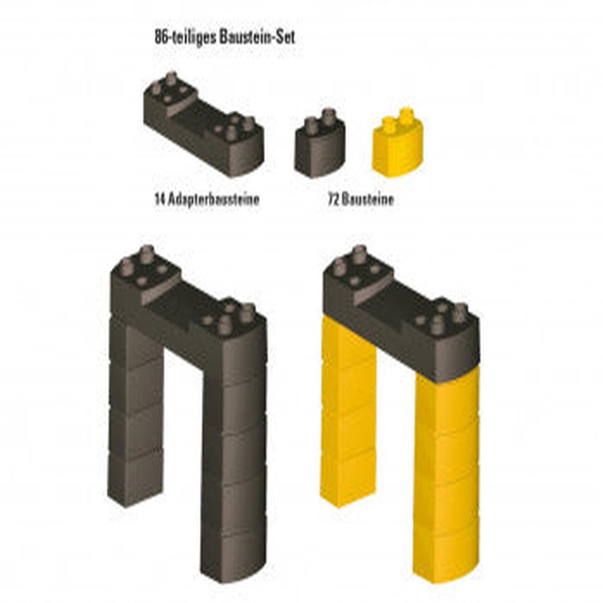 Marklin My World Building Block Set For Elevated Railway Gradients