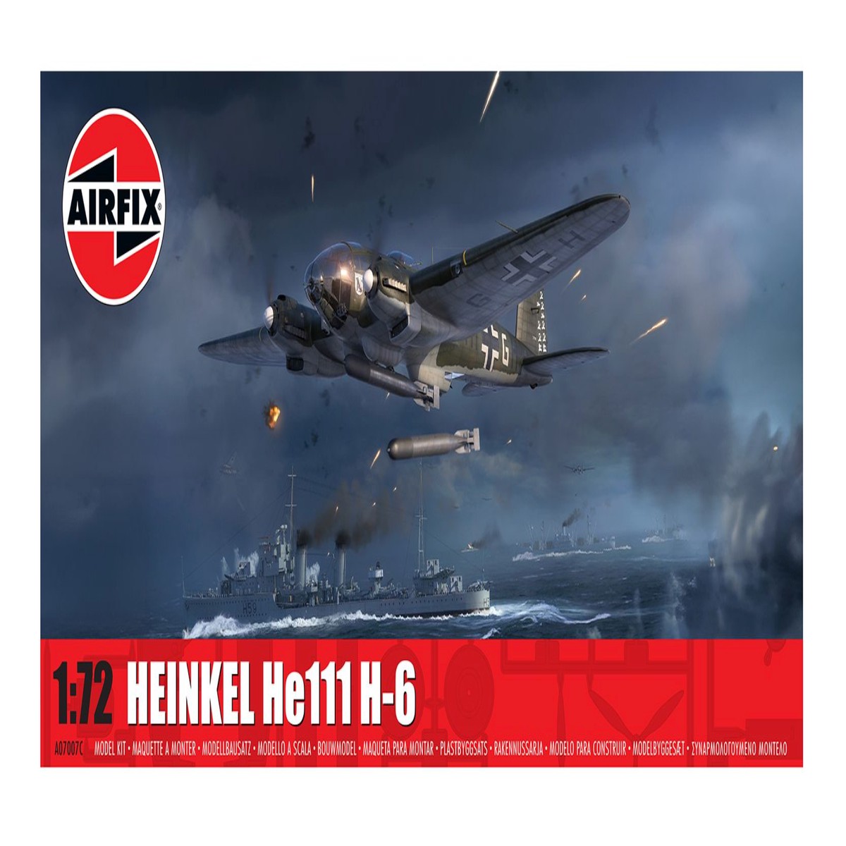 Airfix 1/72nd Heinkel He.111 H-6 – A07007C