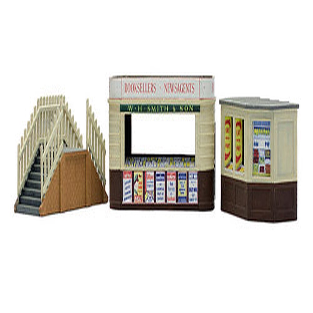 Dapol OO C018 Gauge kiosk And Platform Steps