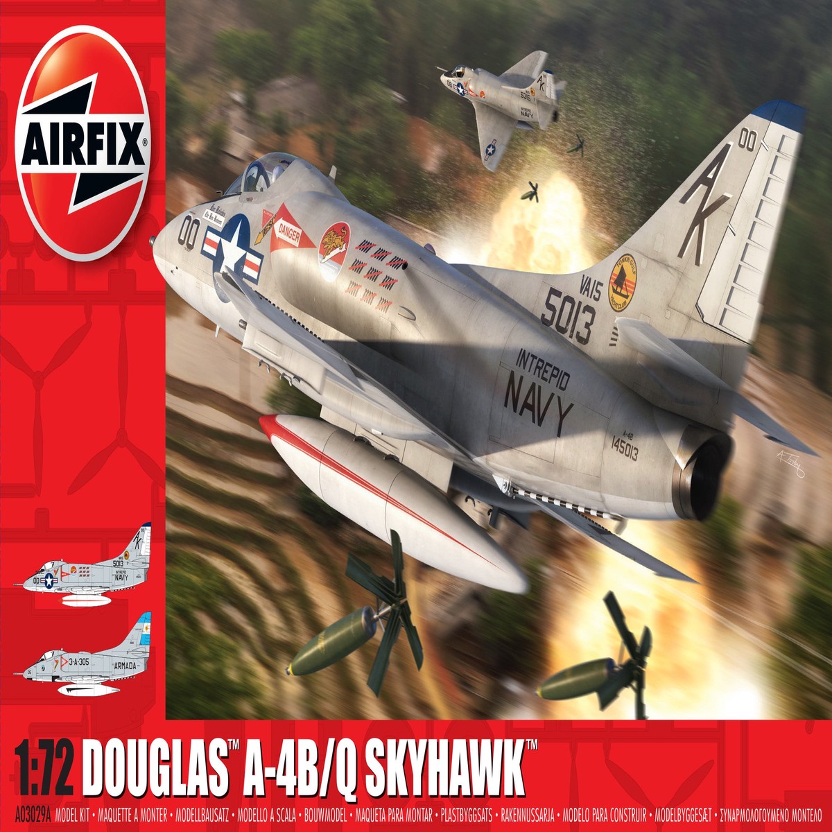 Airfix 1/72nd Douglas A-4B/Q Skyhawk (To Be Discontinued)