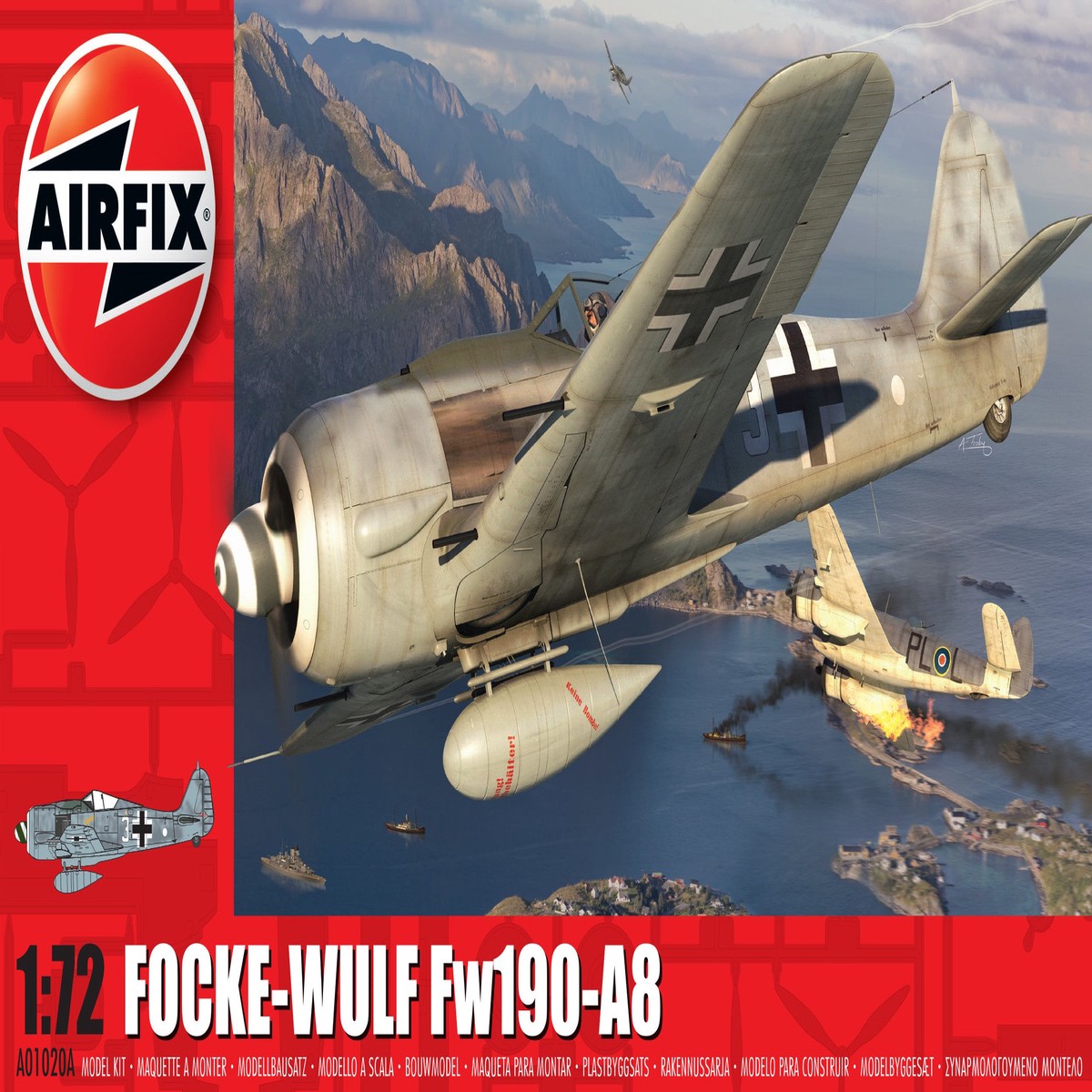 Airfix 1/72nd Focke-Wulf Fw190-A8