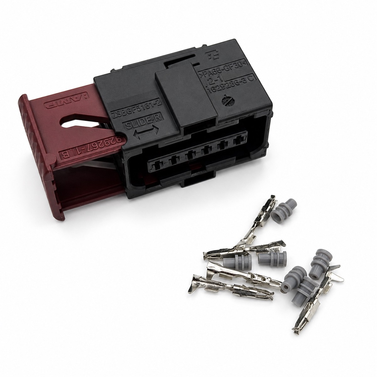 1 Set 6 Pins Car Male Female Replacement Plug Parts AC Assembly 6-929264-2 6-929265-2 Car Electronic Accelerator Pedal Socket