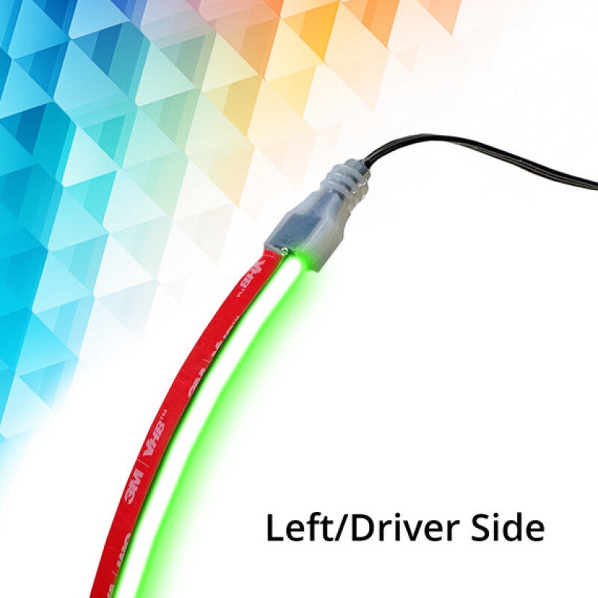 XK Glow Body Gap Strip – 80in Left