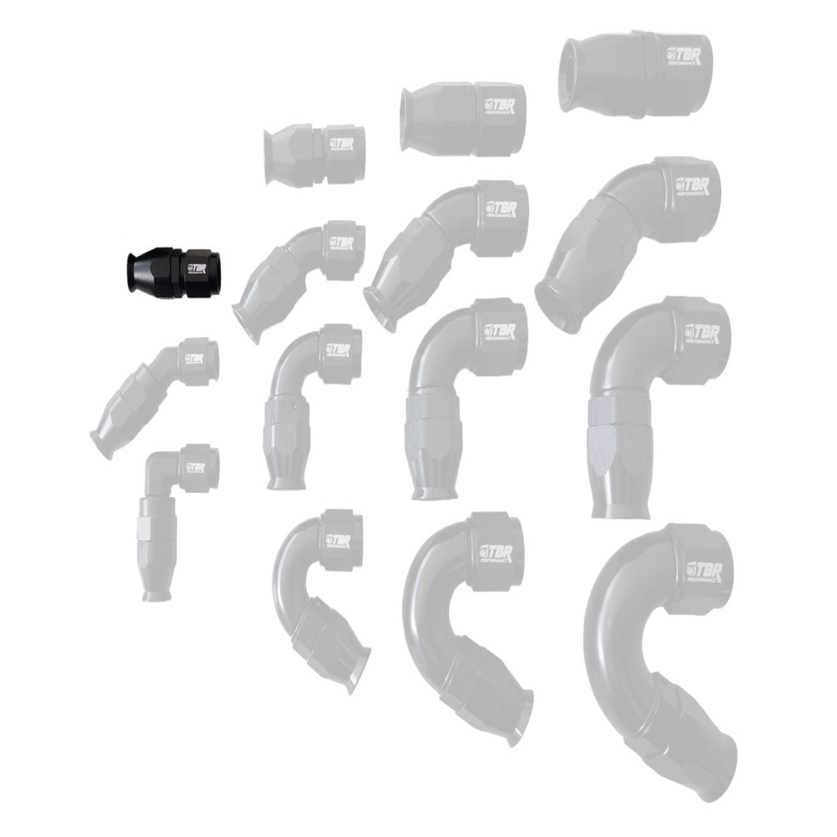 “SCRATCH AND DENTED ” AN4 PTFE Alloy Fitting – TBR Performance 0 DEGREE