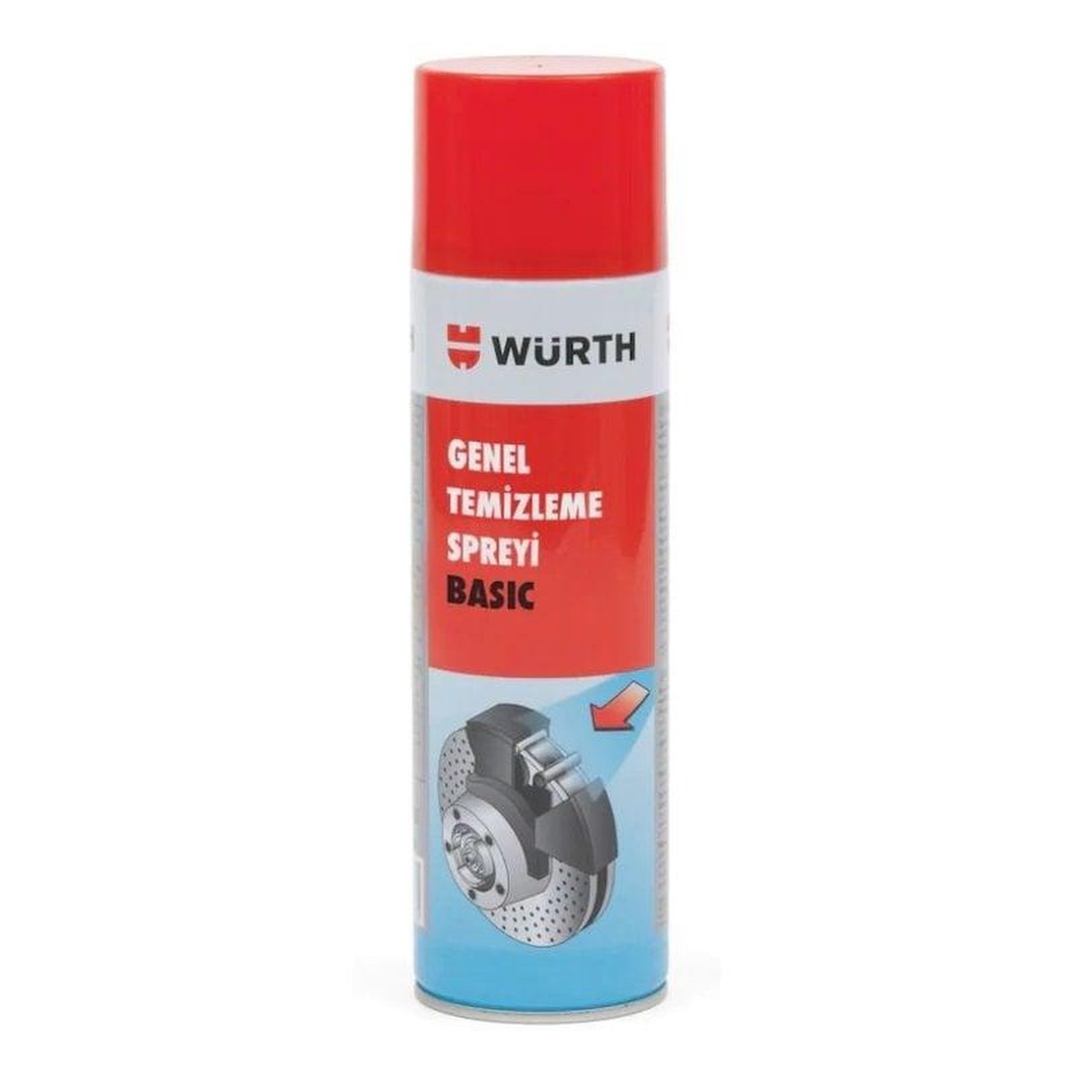 Wrth Brake Cleaner Basic – Multi-Purpose Cleaning Spray | 500 ml